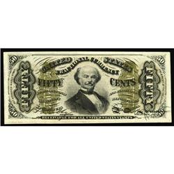 Fr. 1326 50c Third Issue Spinner Superb Gem New. Fr. 1326 50c Third Issue Spinner Superb Gem New.