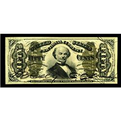 Fr. 1328 50c Third Issue Spinner Superb Gem New. Fr. 1328 50c Third Issue Spinner Superb Gem New.