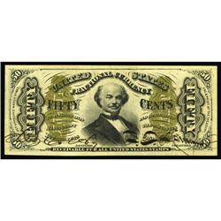 Fr. 1328 50c Third Issue Spinner Gem New. Fr. 1328 50c Third Issue Spinner Gem New.