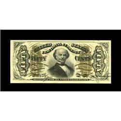 Fr. 1333 50c Third Issue Spinner Choice About New. A li Fr. 1333 50c Third Issue Spinner Choice Abou