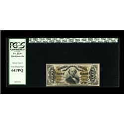 Fr. 1339 50c Third Issue Spinner Type II PCGS Very Choi Fr. 1339 50c Third Issue Spinner Type II PCG