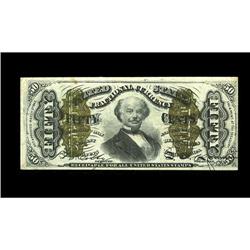 Fr. 1340 50c Third Issue Spinner Type II Very Fine. Thi Fr. 1340 50c Third Issue Spinner Type II Ver