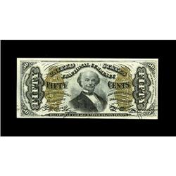 Fr. 1342 50c Third Issue Spinner Type II Extremely Fine Fr. 1342 50c Third Issue Spinner Type II Ext