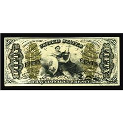 Fr. 1347 Milton 3R50.5d 50¢ Third Issue Justice Courtes Fr. 1347 Milton 3R50.5d 50¢ Third Issue Just