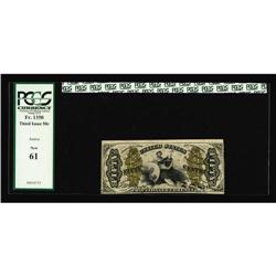 Fr. 1350 50c Third Issue Justice PCGS New 61. Strictly Fr. 1350 50c Third Issue Justice PCGS New 61.