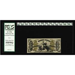 Fr. 1356 Milton 3R50.4 50c Third Issue Justice PCGS 55P Fr. 1356 Milton 3R50.4 50c Third Issue Justi
