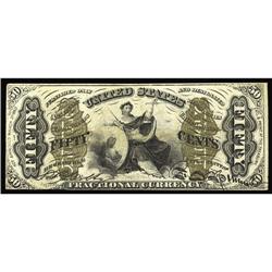 Fr. 1359 50c Third Issue Justice New. Fr. 1359 50c Third Issue Justice New.