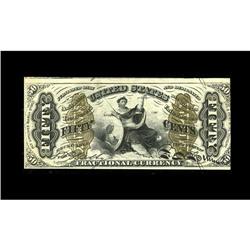 Fr. 1360 50c Third Issue Justice Choice New. Fr. 1360 50c Third Issue Justice Choice New.