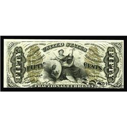 Fr. 1363 50c Third Issue Justice Choice New. Unfortunat Fr. 1363 50c Third Issue Justice Choice New.