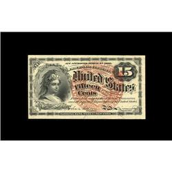 Fr. 1267 15c Fourth Issue Very Choice New. An attractiv Fr. 1267 15c Fourth Issue Very Choice New.