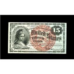 Fr. 1269 15c Fourth Issue Choice About New. Full margin Fr. 1269 15c Fourth Issue Choice About New.