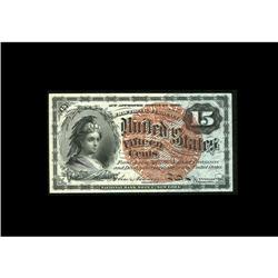 Fr. 1271 15c Fourth Issue New. A little flatness is not Fr. 1271 15c Fourth Issue New.