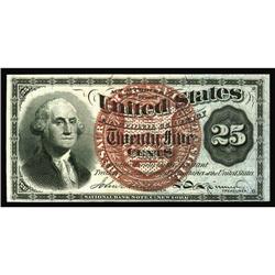 Fr. 1303(5) Milton 4R25.5 25¢ Fourth Issue Very Choice Fr. 1303(5) Milton 4R25.5 25¢ Fourth Issue Ve