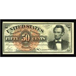 Fr. 1374 50c Fourth Issue Lincoln Choice New. Fr. 1374 50c Fourth Issue Lincoln Choice New.