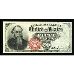 Fr. 1376 50¢ Fourth Issue Stanton Choice About New. Sav Fr. 1376 50¢ Fourth Issue Stanton Choice Abo