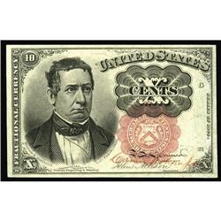 Fr. 1266 Milton 5R10.1f 10c Fifth Issue Courtesy Autogr Fr. 1266 Milton 5R10.1f 10c Fifth Issue Cour