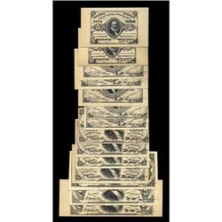 A Group of Counterfeit Detector Plate SpecimensUniface A Group of Counterfeit Detector Plate Specime