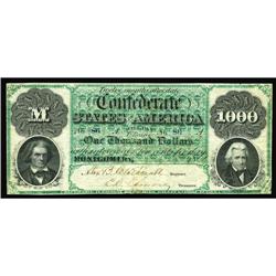 T1 $1,000 1861. The Montgomery issue $1,000 T1 $1,000 1861.
