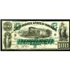 Image 1 : T5 $100 1861. Choice Crisp Uncirculated. T5 $100 1861.