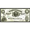 T8 $50 1861. Crisp Uncirculated. This $50 carries the b T8 $50 1861.