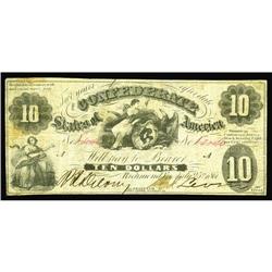 T10 $10 1861. Fine-Very Fine. T10 $10 1861.