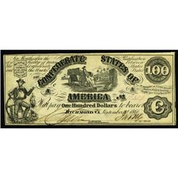 T13 $100 1861. The right-hand margin reveals a slice of T13 $100 1861.