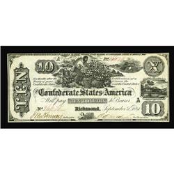 T29 $10 1861. Very Fine. T29 $10 1861.