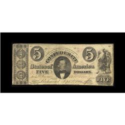 T34 $5 1861. T34 $5 1861.