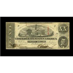 T58 $20 1863. T58 $20 1863.