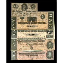 T68 $10 1864 Choice CU.T69 $5 1864 Choice CUT70 $2 1864 T68 $10 1864 Choice CU