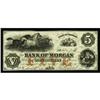 Image 1 : Morgan, GA- Bank of Morgan $5 May 1, 1857 This is the h Morgan, GA- Bank of Morgan