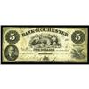 Image 1 : Rochester, MN- Bank of Rochester $5 April 20, 1859 G6A Rochester, MN- Bank of Rochester