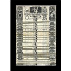 Portsmouth, NH- Piscataqua Exchange Bank $1 G2Forty-nin Portsmouth, NH- Piscataqua Exchange Bank