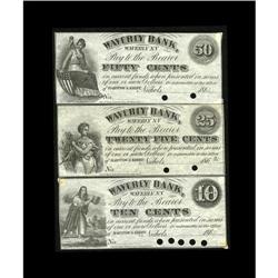 Nichols NY- Barstow & Kirby 10¢, 25¢, 50¢ Harris UNLA t Nichols NY- Barstow & Kirby