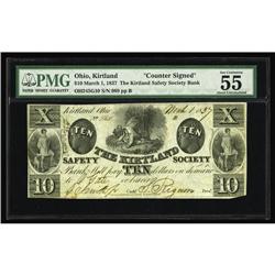 Kirtland, OH- The Kirtland Safety Society Bank $10 Marc Kirtland, OH- The Kirtland Safety Society Ba
