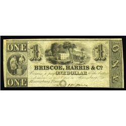 Harrisburg, TX- Briscoe, Harris & Co. $1 Medlar 1Listed Harrisburg, TX- Briscoe, Harris & Co.