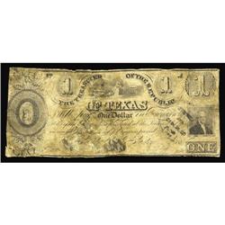 Houston, TX - Treasurer of the Republic of Texas $1 Houston, TX - Treasurer of the Republic of Texas