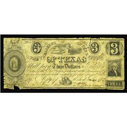Houston, TX- Treasurer of the Republic of Texas $3 Sep. Houston, TX- Treasurer of the Republic of Te