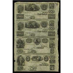 Nacogdoches, TX- Kelsey H. Douglass $2-$2-$3-$5 Uncut S Nacogdoches, TX- Kelsey H. Douglass