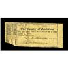 Palestine, TX County of Anderson $1 Sep. 18, 1862This V Palestine, TX- County of Anderson