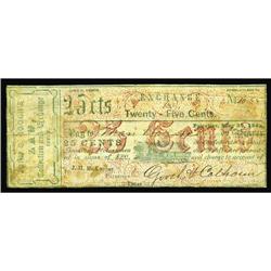 Palestine, TX- John G. Gooch 25¢ May 25, 1862 Medlar Palestine, TX- John G. Gooch