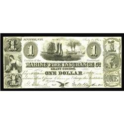 Sinipee, WI- Mississippi Marine & Fire Insurance Co. $1 Sinipee, WI- Mississippi Marine & Fire Insur