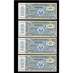 Series 472 $10 Extremely Fine or Better Four Examples. Series 472 $10 Extremely Fine or Better Four 