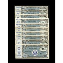 Series 472 $10 Fine or Better. Many of the Tens in this Series 472 $10 Very Fine or Better Ten Examp