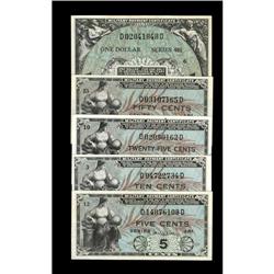 Series 481 5¢, 10¢, 25¢, 50¢, $1. The four Fractional d Series 481 5¢, 10¢, 25¢, 50¢, $1.