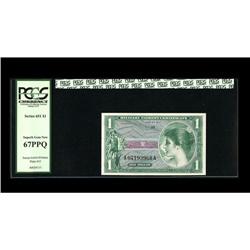 Series 651 $1 PCGS Superb Gem New 67PPQ. Simply a gorge Series 651 $1 PCGS Superb Gem New 67PPQ.