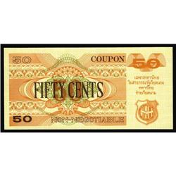 Thai MPC Coupon Series 3 50¢ Schwan 1024 Thai MPC Coupon Series 3 50¢ Schwan 1024 Gem New.