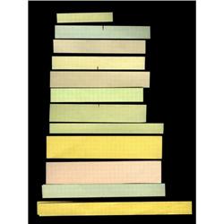 Thai MPC Coupon Series 3 Security Paper Strips - Part 2 Thai MPC Coupon Series 3 Security Paper Stri