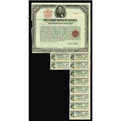 $1000 U.S. Treasury Bearer Bond. This is a 7 5/8% U.S. $1000 U.S. Treasury Bearer Bond.