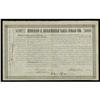 President Millard Fillmore Signed Railroad Bond Hudson & Berkshire Rail-Road Co. $1000 Bond